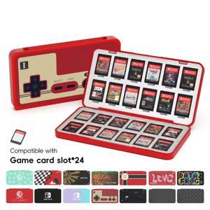 스위치 칩 보관함 커버 게임 케이스 용 카드 홀더 OLED 카트리지 박스 24 IN