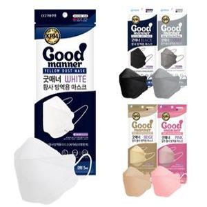 [굿매너] KF94 컬러 마스크 100개 대형
