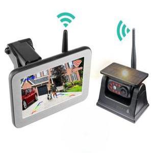태양광 후방 카메라 화물차 모니터 1개 무선 캠핑카 트럭