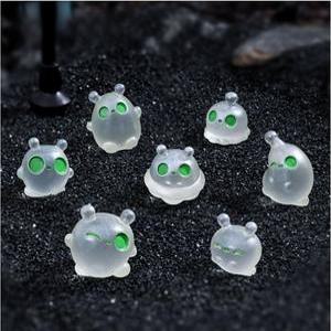 테라리움 피규어 만들기 재료 화분 꾸미기 미니어처 야광 꼬마 외계인 7종세트