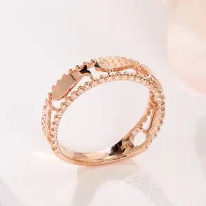 18K 파이브 물고기 버블 가드링 반지 NPR41626