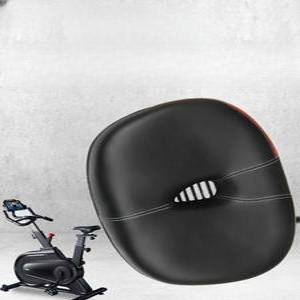 실내 자전거 안장 검정-빨강 엉덩이 이고진 스프링 무통증 초경량