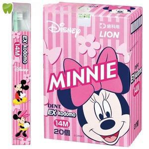 코모도 유아 어린이 칫솔 EX kodomo 디즈니 마무리 칫솔 14M 20개입
