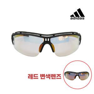 아디다스 AD07-6601이블아이 하프림 프로 레드 변색 렌즈 스포츠선글라스 고글L사이즈