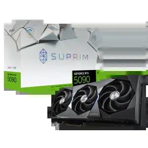 MSI 지포스 RTX 5090 슈프림 SOC D7 32GB 하이퍼프로져 CL