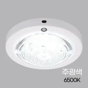 원형 LED 센서등 롱런(방습형) 15W 주광 국산 in-69475/자동/현관등/센서/라이트/무선/감지등/무드등/동작