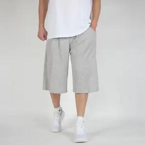 와이드 반바지 남성 더블핀턱버뮤다 오버핏 트레이닝바지