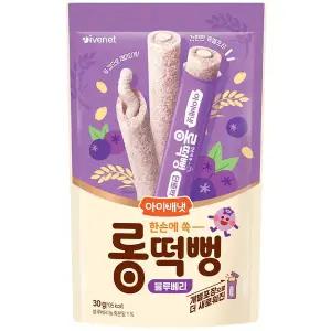 아이배냇 롱떡뻥 블루베리 30g