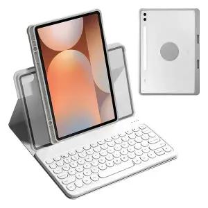 [태블리스]갤럭시탭S10+ S9 FE+ S8+ S7+ FE 12.4 분리형 세로거치 블루투스키보드 북커버 케이스 CY-26