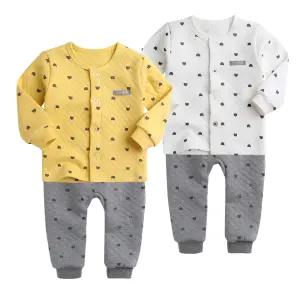 [그린베베] 영유아 겨울용_동글냥 보온내의/아기옷/아기내복/겨울실내복/신생아/남아/여아/상하세트/순면/KC인증/국내원단