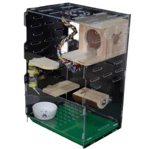 피그미다람쥐사육장 아크릴 투명 케이지 햄스터 피그미