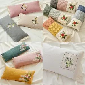 이솔홈 국내생산 고급 목이편한 메밀베개 낮잠 숙면 베개커버