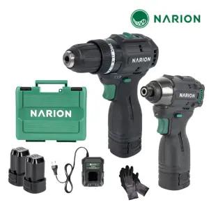 나리온 16.8V 전동드릴 콤보세트2 NJ-105 충전 임팩 해머 드릴 드라이버