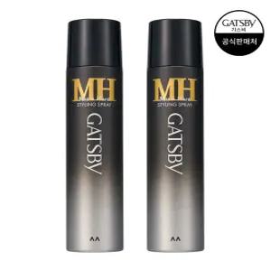 갸스비 스타일링 스프레이 매트 앤 하드 300ml 2개