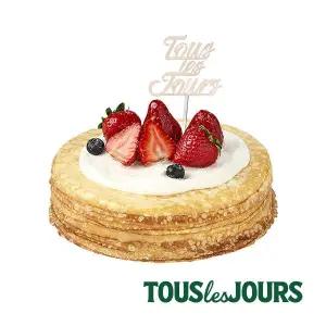 [뚜레쥬르] 겹겹이 크레이프(딸기)