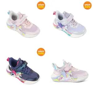 [다이노솔즈](신세계 사우스시티) DINOSOLES 25년 F/W 신상 LED 유니콘 레인보우 DNKCF3TSRB11