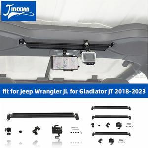 JIDIXIAN 차량용 지붕 스피커 확장 지프 랭글러 JL 글래디에이터 JT 2018 2019 핸드폰 거치대 카메라 브래킷