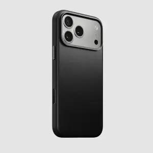 [노마드]아이폰17 프로맥스 맥세이프 풀커버 가죽 케이스 - 블랙