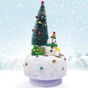 초등 겨울 크리스마스 만들기 1P 눈사람 오르골 돌봄 수업용 저학년 요양원