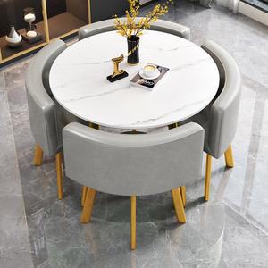 원형 테이블 의자 세트 원목 좌식 인테리어 2인 사무실 카페테이블 우드 발코니 클럽