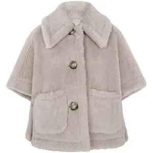 막스마라 25FW 샌드 뉴테르조 테디 케이프 2524736062 NEWTERZO1 002