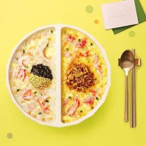 [본죽] (반반죽)푸팟퐁커리게살죽