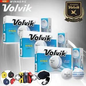 [볼빅] VELOZ 벨로즈 초저압축 고반발 3더즌 골프공 (3PC/36구)