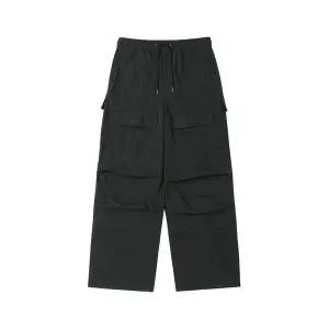 [커스텀멜로우](강남점) 블랙 카고 팬츠 CWPAW24886BKX