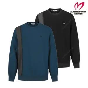 MASTER BUNNY 남성 컬러 테이프 배색 포인트 티셔츠 11-D3TR209