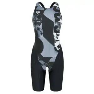 아레나 스머지레터 4부 반신 A5BL1LD35BLK 여성 반신수영복