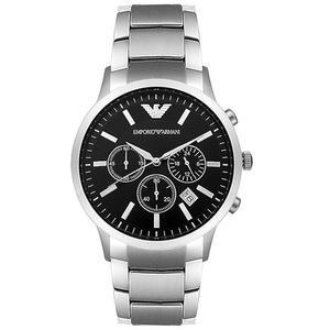 아르마니 EMPORIO 크로노 쿼츠 남성 손목시계 AR2434
