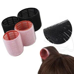 구르프 볼륨 고무롤 뿌리 브러쉬 찍찍이 롤 굵은 헤어세팅용 로드