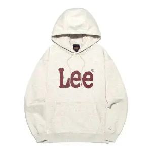 [LEE] 빅 트위치 로고 후드 티셔츠 오트밀 LE2503HD01 OT