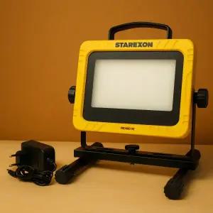 스타렉슨 20Vmax LED충전식 투광기 작업등 현장조명 휴대용 강광라이트