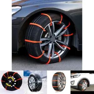 (10개 1세트) 케이블타이 스노우 체인 일회용/차량/자동차/타이어/겨울/승용차/바퀴/미끄럼/방지/체인줄