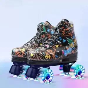 발광 파스텔 컬러 성인용 라이트 파스텔컬러 롤러스케이트