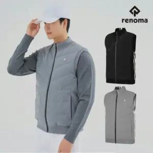레노마골프 남성 하이브리드 방풍 다운 패딩조끼 M-4207