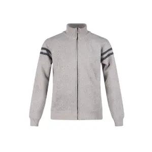 골피아 NBE25W701 남성 융기모 이선 집업 니트 가디건