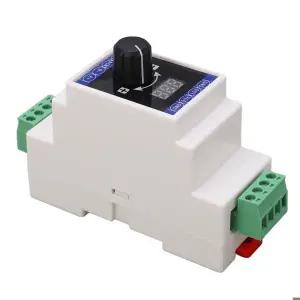 RS485 전류 신호 발생기 24V 전원 디지털 디스플레이 전류 아날로그 발생기 레일 설치 4-20mA DC 시뮬레이