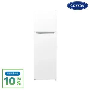 [으뜸효율] 캐리어 1등급 301L 화이트 2도어 일반냉장고 KRNT301WEM1
