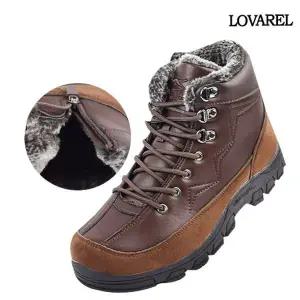 SLAZENGER 방수 남성 겨울트레킹화 경등산화 방한화