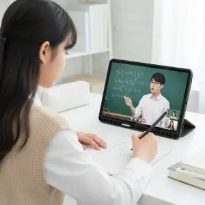 갤럭시탭 S11 2025 슬림 스마트커버 펜수납 태블릿케이스 SM-X730 SM-X736N 강화유리필름포장