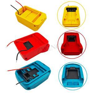 Makita 호환/DEWALT 호환/Milwaukee 호환 18V 리튬 배터리 커넥터 전원 소켓 용 1PC DIY 어댑터 변환기 기