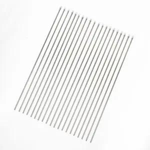 바베큐요리 꼬치 쇠꼬챙이 20P 40cm 캠핑그릴 구이 꽂이