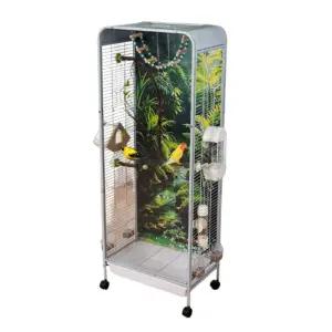 투명 아크릴 새장 넓은 공간 방수 생태형 햇빛 케이지