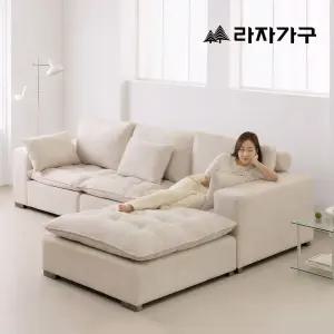 라자가구 엘루아 구스 조야 패브릭 소파_3인/4인
