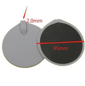 미세 전류용 고무 재사용 가능 교체 전극 패드, 9.5cm 원형, 50 개