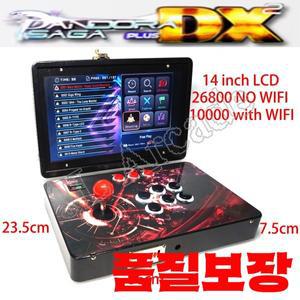 14인치 아케이드 비디오 게임 콘솔 접이식 달빛 보물 상자 2025 판도라 사가 dx 박스 26800 in 1 HD