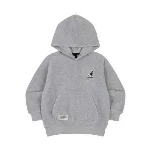 [캉골키즈](김해점)로고 포인트 플리스 후디 RD 0201 그레이_ARDCHT02010GY