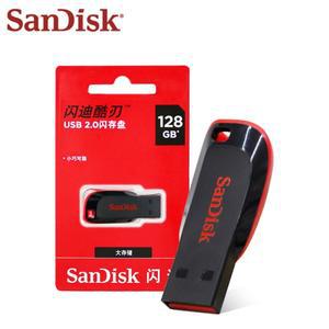 SanDisk FAT32 CZ50 플래시 메모리 스틱 USB2.0 PenDrive 128GB 64GB 32GB 미니 드라이브 컴퓨터 용 100%